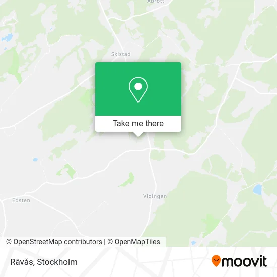 Rävås map