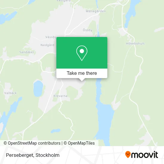 Perseberget map