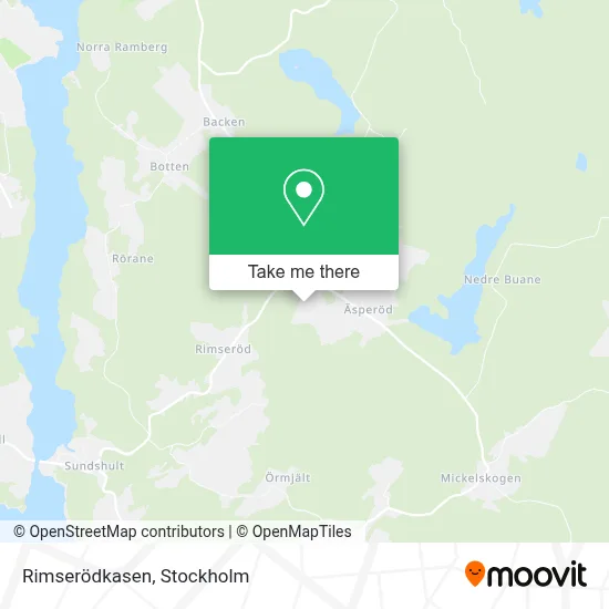 Rimserödkasen map