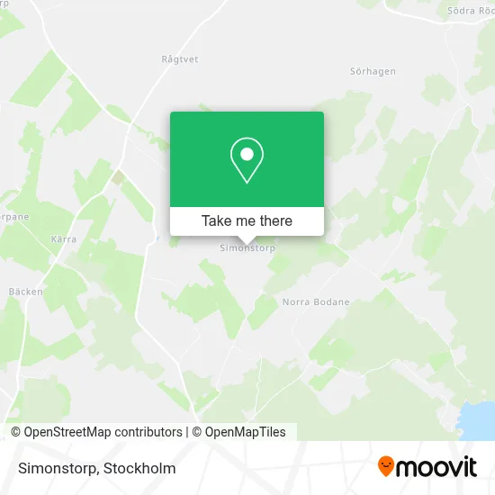 Simonstorp map
