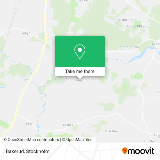 Bakerud map