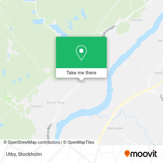 Utby map