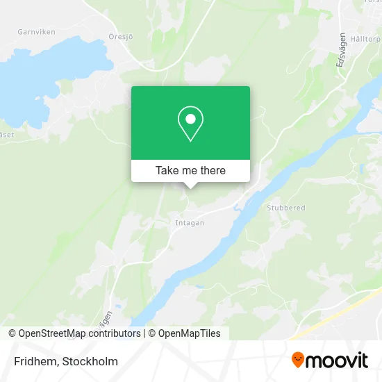 Fridhem map