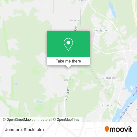 Jonstorp map