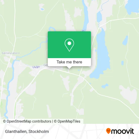Glanthallen map