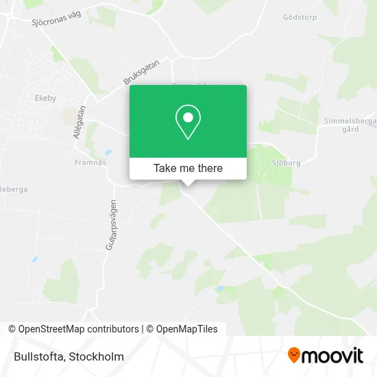 Bullstofta map