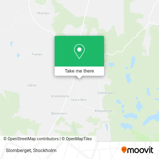 Slomberget map