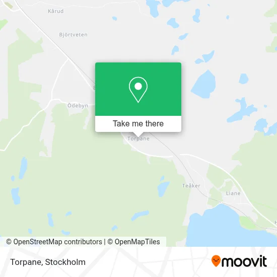 Torpane map