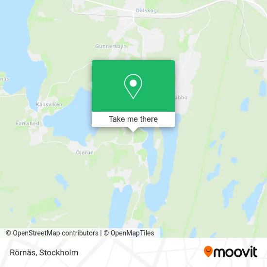 Rörnäs map