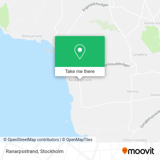 Ranarpsstrand map