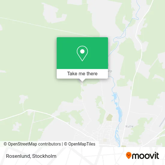 Rosenlund map