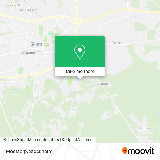 Mosstorp map