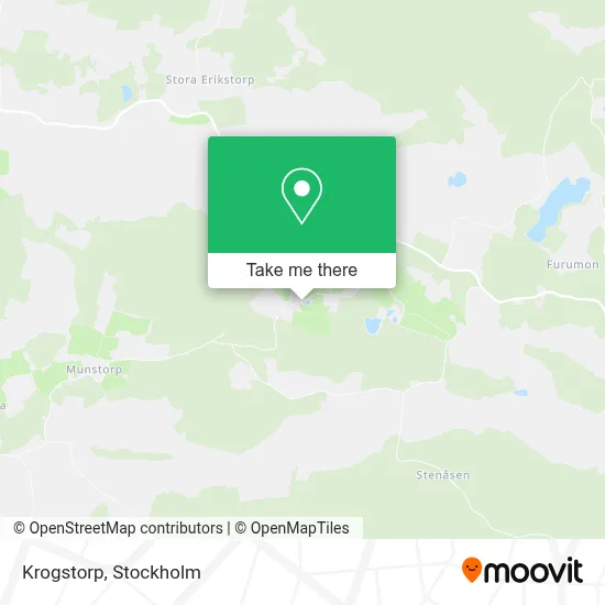 Krogstorp map