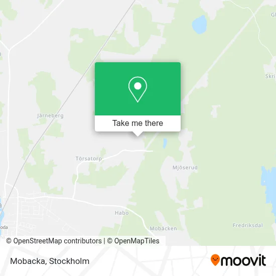 Mobacka map