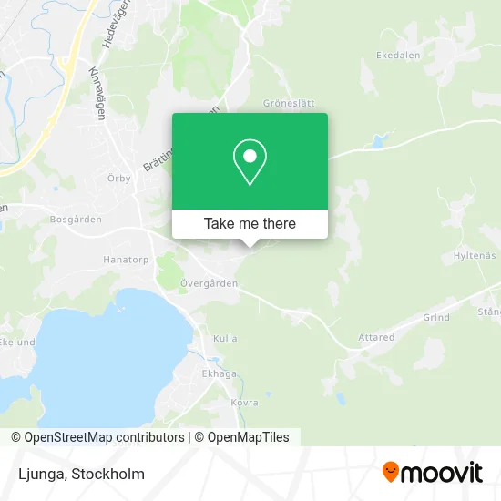Ljunga map