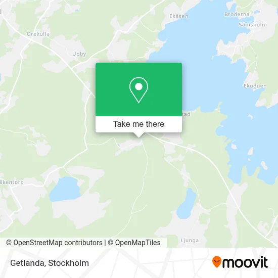 Getlanda map
