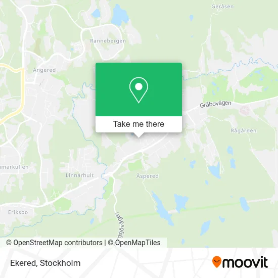 Ekered map