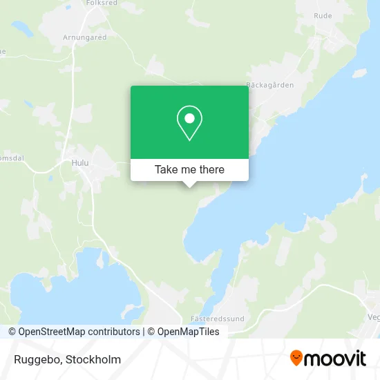 Ruggebo map
