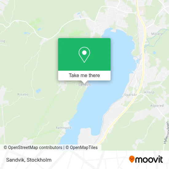 Sandvik map