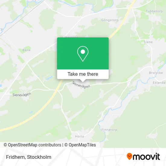 Fridhem map