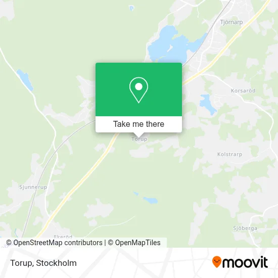 Torup map