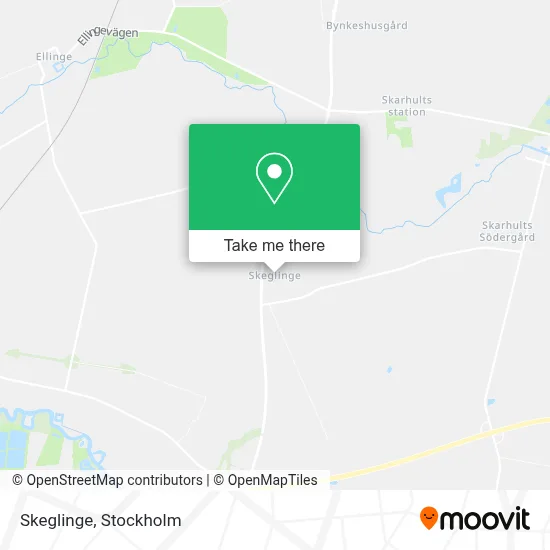 Skeglinge map