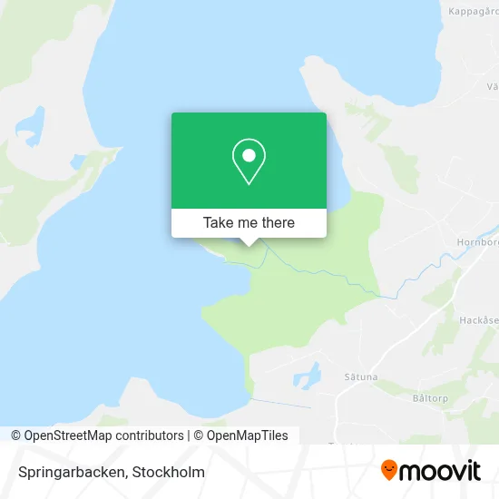 Springarbacken map