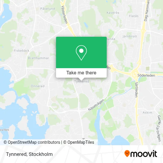 Tynnered map