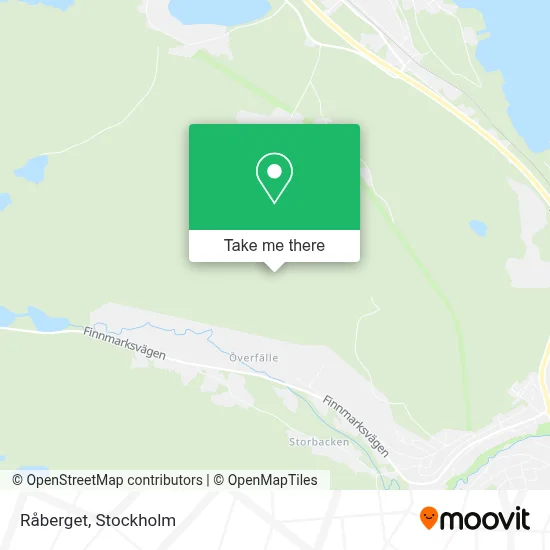 Råberget map