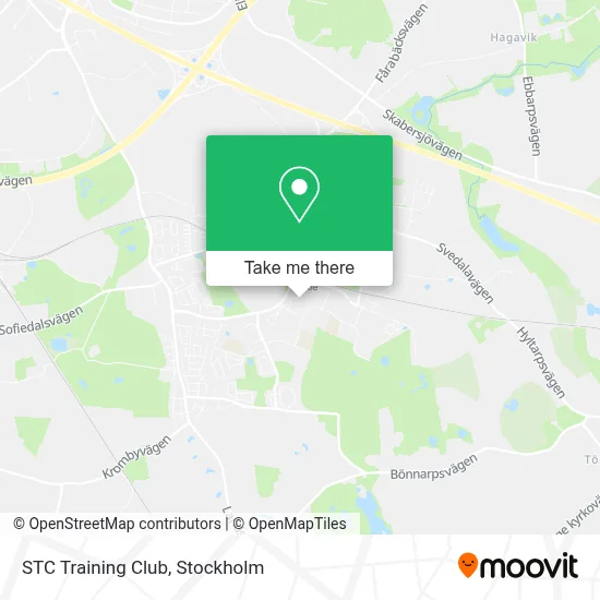 STC Training Club map