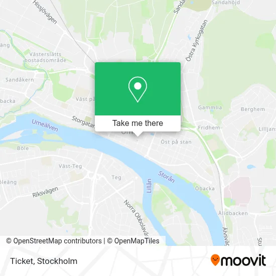 Ticket map