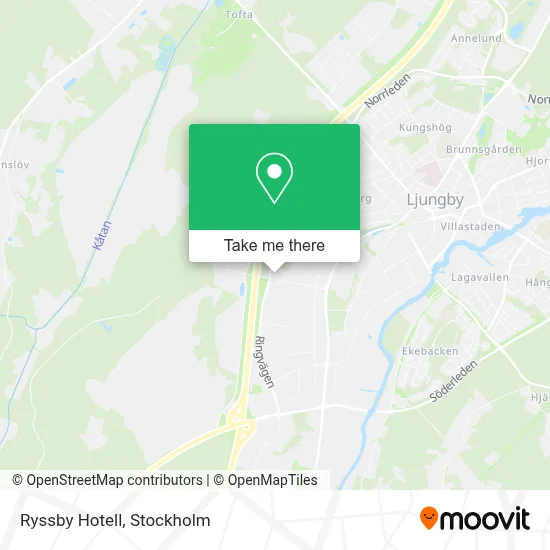 Ryssby Hotell map