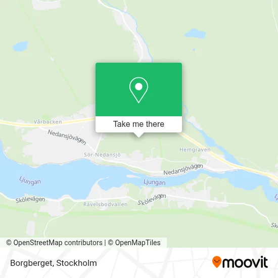 Borgberget map