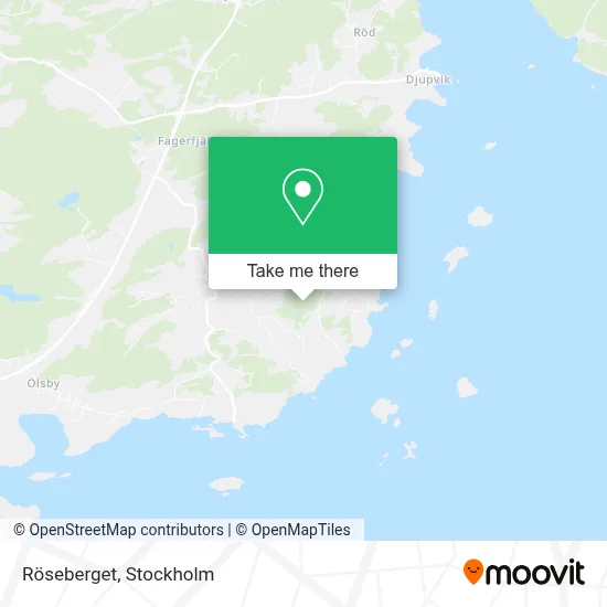 Röseberget map