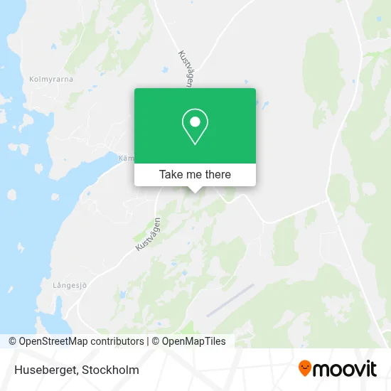 Huseberget map