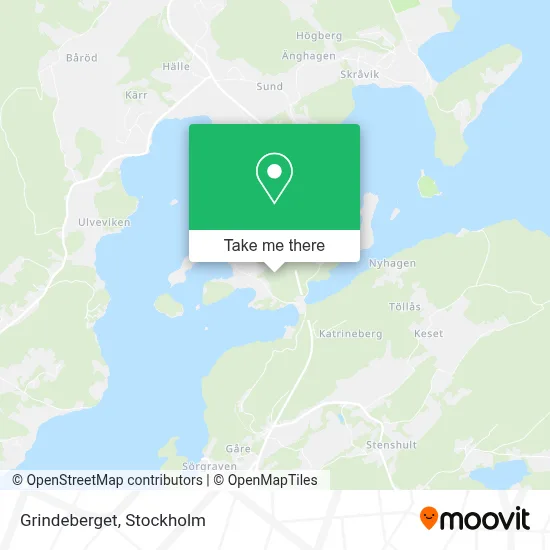 Grindeberget map