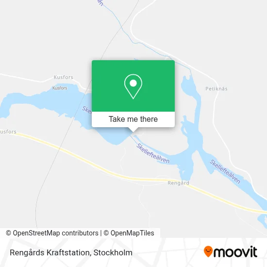 Rengårds Kraftstation map
