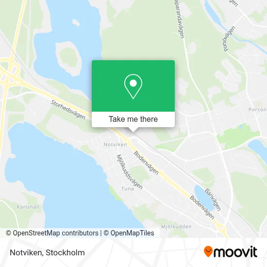 Notviken map