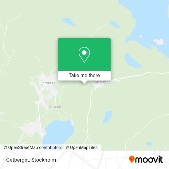Getberget map