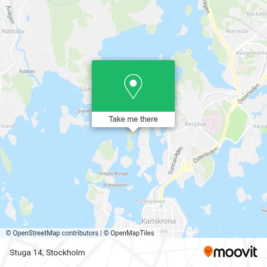 Stuga 14 map