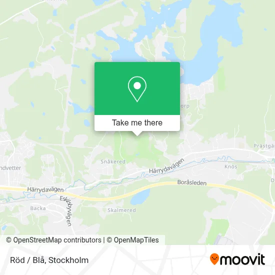 Röd / Blå map