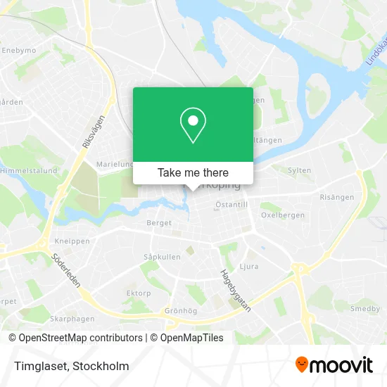 Timglaset map