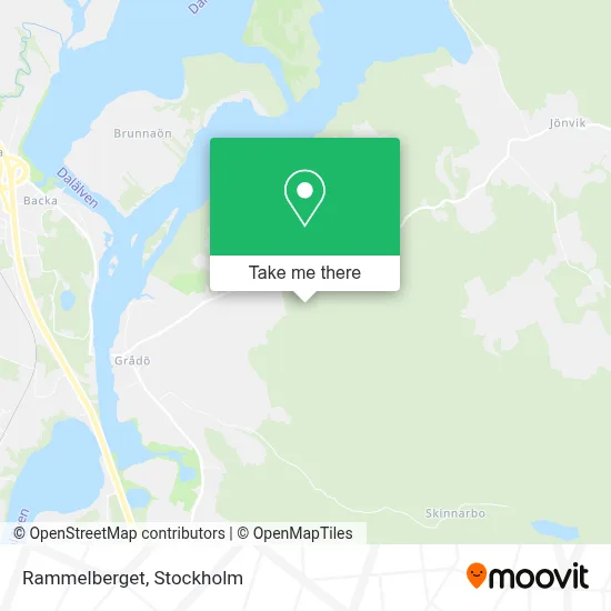 Rammelberget map