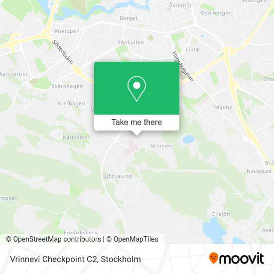 Vrinnevi Checkpoint C2 map
