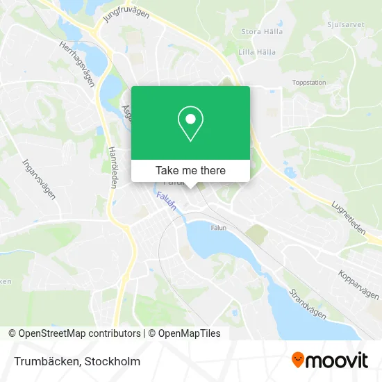 Trumbäcken map