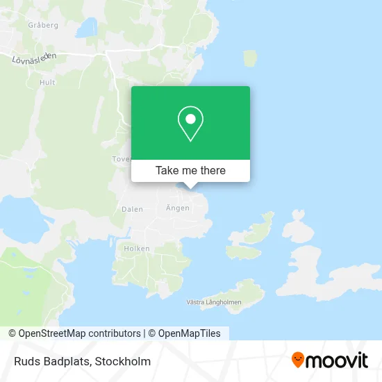 Ruds Badplats map