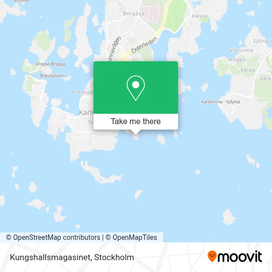 Kungshallsmagasinet map
