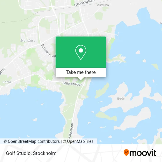 Golfstudio map