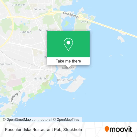 Rosenlundska Restaurant Pub map