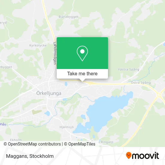 Maggans map